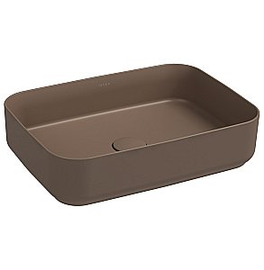 Раковина ISVEA Infinity 50 10NF65050SV-2H коричневый матовый купить в интернет-магазине Sanbest