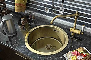 Мойка для кухни ZORG Inox PVD SZR-51 BRONZE купить в интернет-магазине сантехники Sanbest