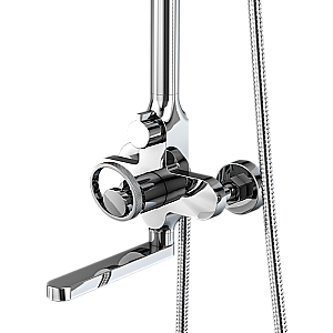 Душевая система Elghansa SATURN XQ 2309922-2T хром купить в интернет-магазине сантехники Sanbest