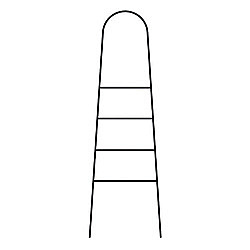 Полотенцедержатель Bertocci Moon 50 147 0385 0800 черный матовый купить в интернет-магазине сантехники Sanbest