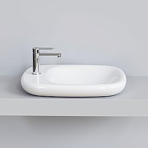 Раковина Ambassador Diamond 54 126T20001 белая купить в интернет-магазине Sanbest