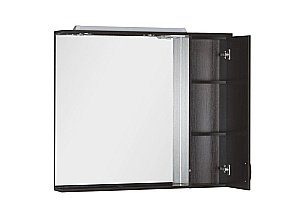 Зеркало со шкафом Aquanet Донна 100 венге в ванную от интернет-магазине сантехники Sanbest