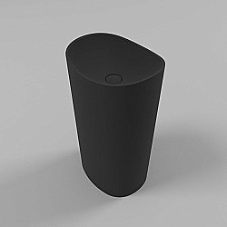 Раковина напольная WhiteCross Stella 50 0707.050040.201 черная матовая купить в интернет-магазине Sanbest