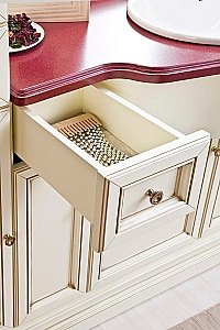 Комплект мебели для ванной Caprigo Spazio композиция 3 для ванной в интернет-магазине Sanbest