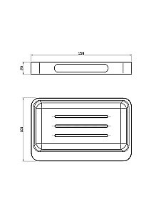 Мыльница с держателем WONZON & WOGHAND WW-9524 хром купить в интернет-магазине сантехники Sanbest