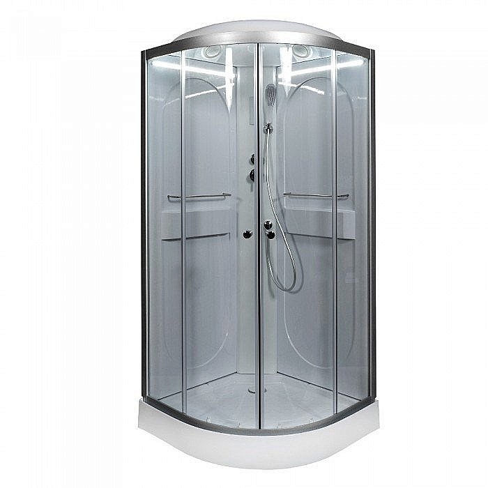 Душевая кабина DTO L 601 98691 100x100 LED купить в интернет-магазине Sanbest