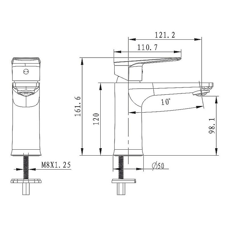 Смеситель для раковины Kaiser Atrio 60011 купить в интернет-магазине сантехники Sanbest