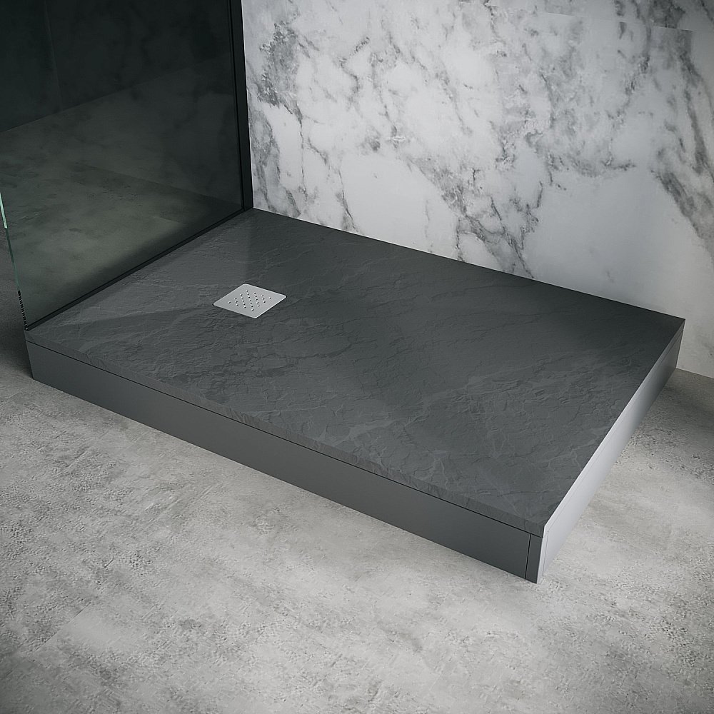 Душевой поддон Grossman STRONG 80x100 графит купить в интернет-магазине Sanbest