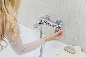 Смеситель для ванны Ravak 10° Free X070131 купить в интернет-магазине сантехники Sanbest