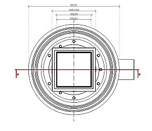 Душевой трап Pestan Confluo Standard 13702563 хром купить в интернет-магазине Sanbest