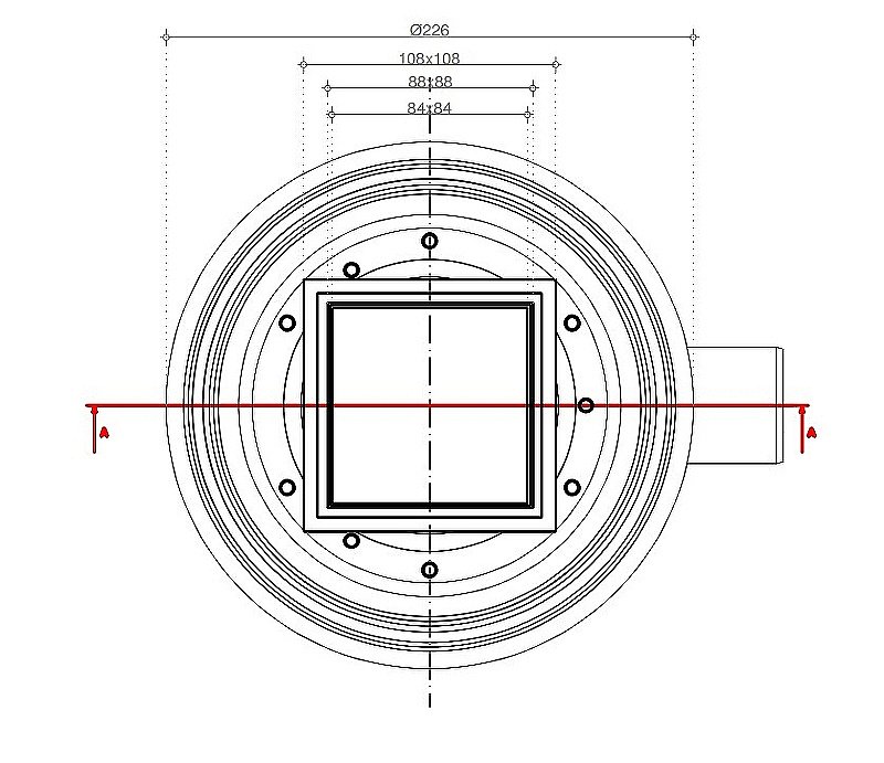 Душевой трап Pestan Confluo Standard 13702563 хром купить в интернет-магазине Sanbest