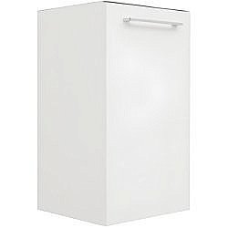 Шкаф подвесной De Aqua Тока 167425 35 белый для ванной в интернет-магазине сантехники Sanbest