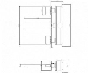 Смеситель для раковины Abber Daheim AF82122 хром купить в интернет-магазине сантехники Sanbest
