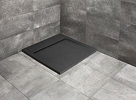 Душевой поддон Radaway Teos C antracite HTC9090-64 90x90 серый купить в интернет-магазине Sanbest