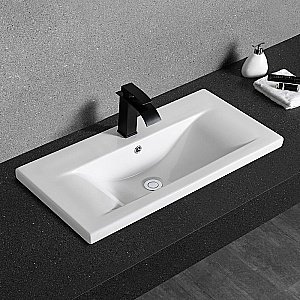 Раковина Ceramalux N 91 9393-90 белая купить в интернет-магазине Sanbest