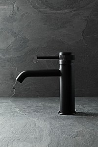 Смеситель для раковины Allen Brau Priority 3.0 5.31A01-31 черный матовый купить в интернет-магазине сантехники Sanbest