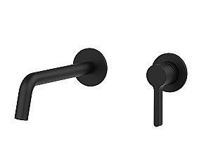 Смеситель для раковины Vincea Villa VBFW-1VL1MB черный купить в интернет-магазине сантехники Sanbest