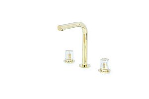 Смеситель для раковины Boheme ELEGANTE 152-G-EL золото купить в интернет-магазине сантехники Sanbest