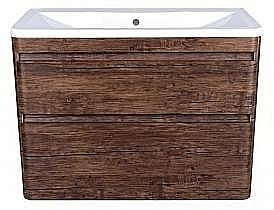 Тумба под раковину подвесная Style Line Атлантика 90 старое дерево купить в интернет-магазине сантехники Sanbest