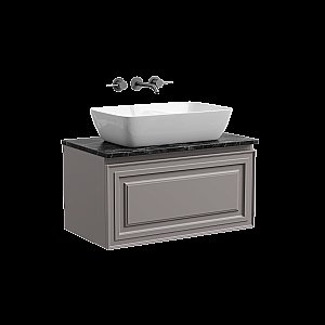 Тумба с раковиной Sancos Very 80 со столешницей, Doha Soft для ванной в интернет-магазине Sanbest