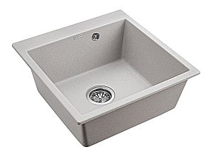 Мойка кухонная Paulmark Praktisch PM205546-GR Серая купить в интернет-магазине сантехники Sanbest