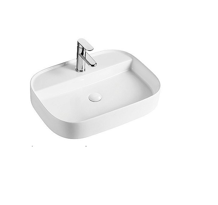 Накладная раковина WeltWasser WW ELBACH 2205 61 белая купить в интернет-магазине Sanbest