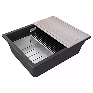 Кухонная мойка Paulmark Lumi-Multi Sink 55 LU-MULTI 55-AN антрацит купить в интернет-магазине сантехники Sanbest