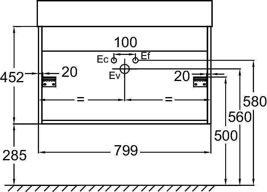 Тумба с раковиной Jacob Delafon VIVIENNE 80 белая для ванной в интернет-магазине Sanbest