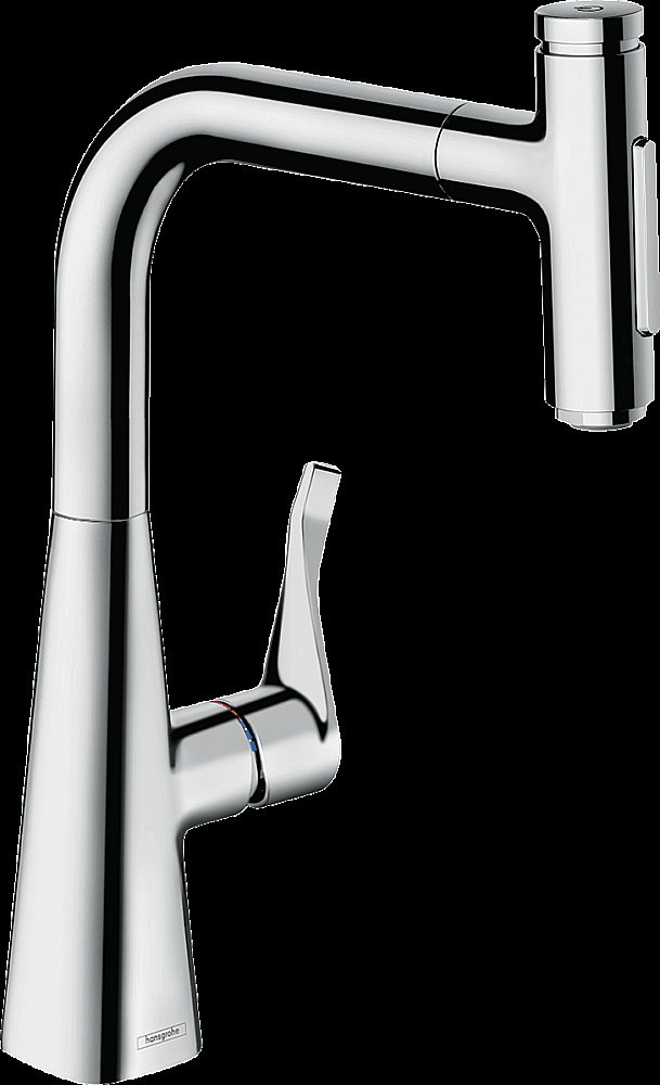 Смеситель для кухни Hansgrohe Metris Select M71 240 73817000 купить в интернет-магазине сантехники Sanbest