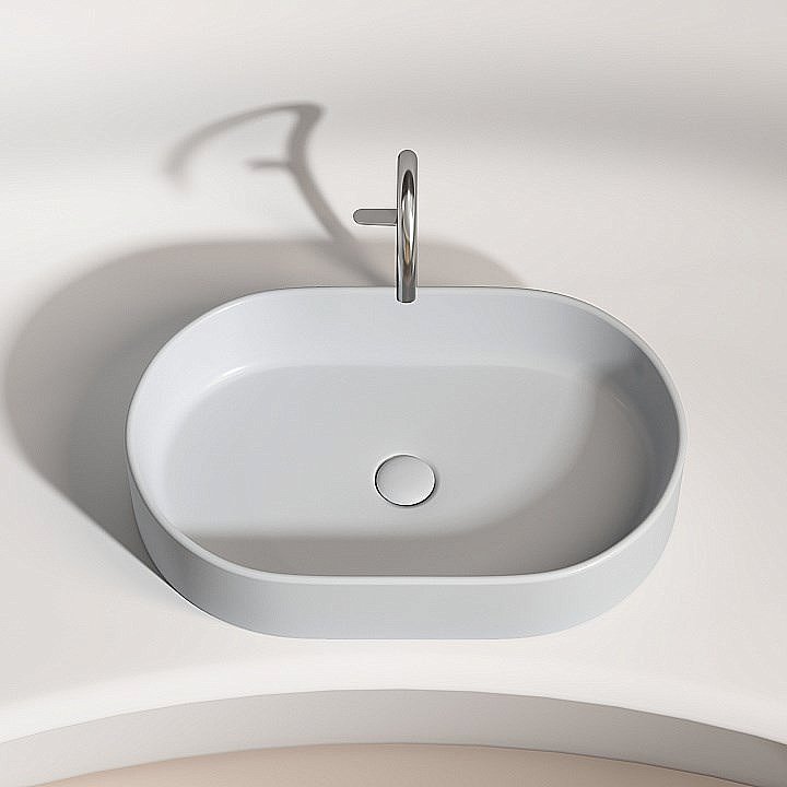 Раковина Ceramica Nova Element 60 CN6048MSG серая матовая купить в интернет-магазине Sanbest