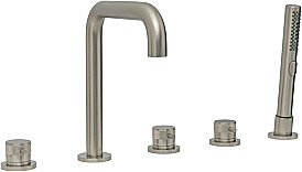 Смеситель для ванны Allen Brau Priority 5.31007-BN купить в интернет-магазине сантехники Sanbest