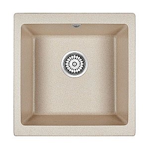 Мойка кухонная Paulmark Brilon PM404800-BE Бежевая купить в интернет-магазине сантехники Sanbest