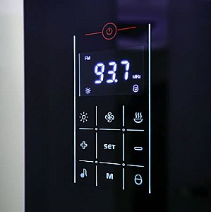 Душевая кабина Orans Diamond SR-89101LS White стекло прозрачное/профиль белый купить в интернет-магазине Sanbest