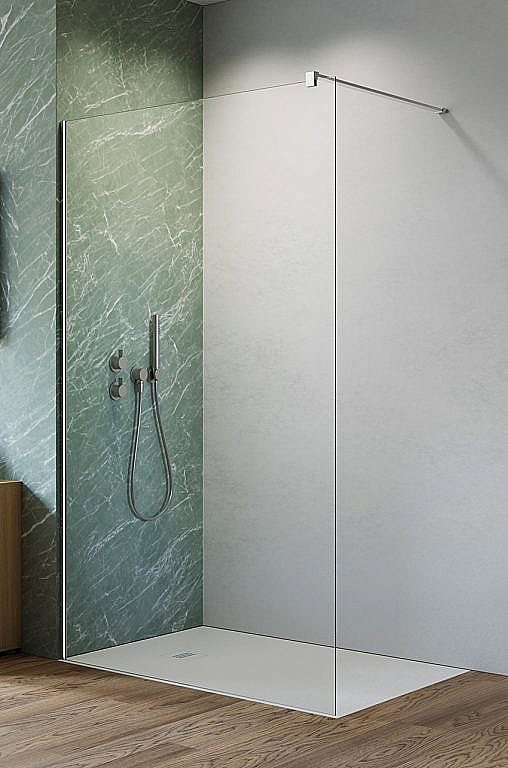 Душевое ограждение Radaway NES Walk-in II 120 10013120-01-01 стекло прозрачное/профиль хром купить в интернет-магазине Sanbest