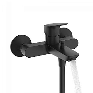 Смеситель для ванны Hansgrohe Logis 71400670 черный матовый купить в интернет-магазине сантехники Sanbest
