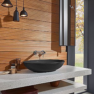 Раковина Villeroy&Boch Loop & Friends 4A4701R7 черный матовый купить в интернет-магазине Sanbest