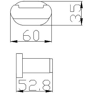 Планка с крючками Rav Slezak Yukon YUA0102 хром купить в интернет-магазине сантехники Sanbest