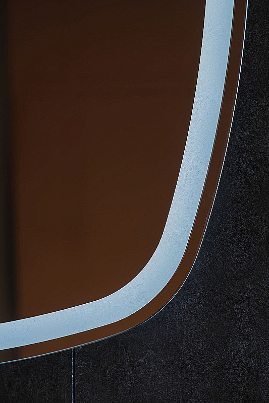 Зеркало Azario Barca 70х70 LED-00002973 в ванную от интернет-магазине сантехники Sanbest