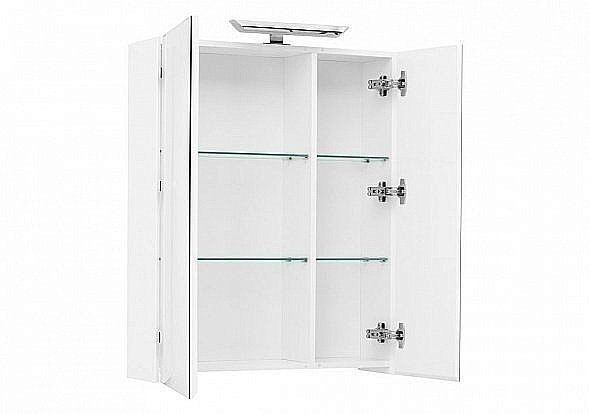 Зеркальный шкаф Aquanet Йорк 70 купить в интернет-магазине сантехники Sanbest