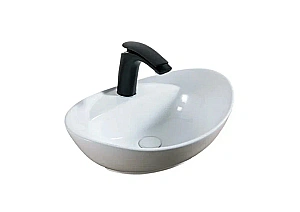 Накладная раковина GID Lago 41 51242 белая купить в интернет-магазине Sanbest
