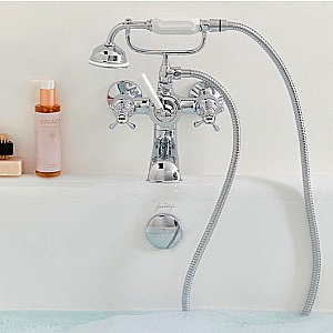 Смеситель для ванны Jacob Delafon CLEO 1889 E24313-CP хром купить в интернет-магазине сантехники Sanbest