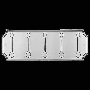 Панель с крючками Elghansa Hermitage HRM-670-Chrome хром купить в интернет-магазине сантехники Sanbest