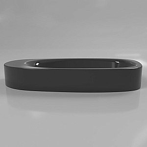 Раковина накладная WhiteCross Moonstone F 70 0732.070035.101 черная купить в интернет-магазине Sanbest