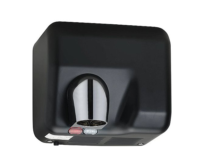 Автоматическая сушилка для рук Bemeta Hotel 924224140 черная купить в интернет-магазине сантехники Sanbest
