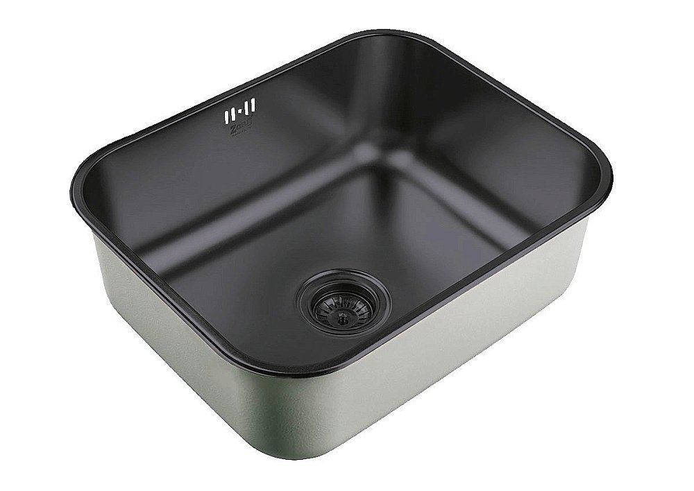 Мойка кухонная Zorg SZR 5343 Черная купить в интернет-магазине сантехники Sanbest