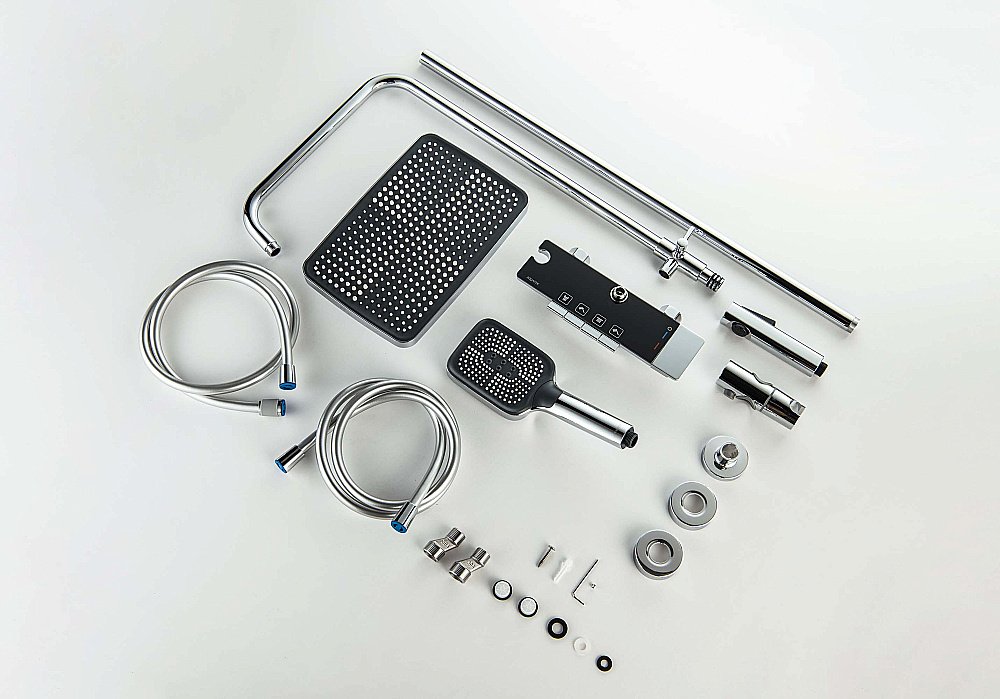 Душевая система Aquatek Поларис AQ3040CR хром купить в интернет-магазине сантехники Sanbest