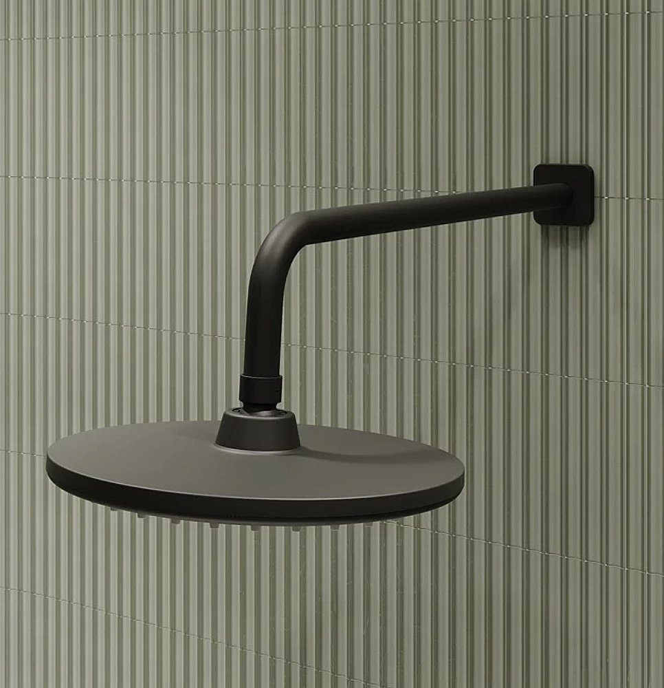 Душевая система Iddis Ray RAYBL03i68 черный матовый купить в интернет-магазине сантехники Sanbest