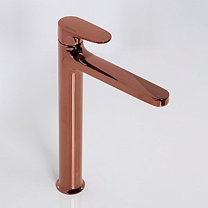 Смеситель для раковины WasserKRAFT Asphe 7700 7703H розовое золото купить в интернет-магазине сантехники Sanbest