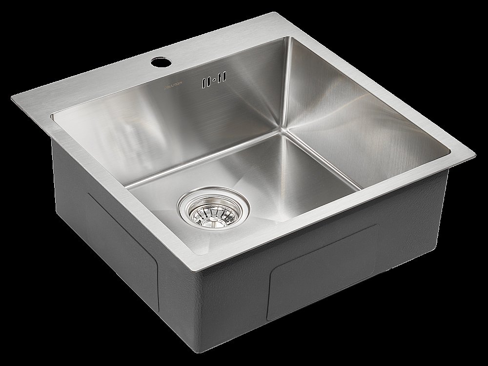 Мойка кухонная Paulmark Kroner PM215151-BS купить в интернет-магазине сантехники Sanbest