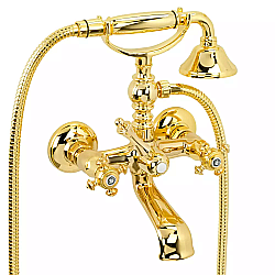 Смеситель для ванны Migliore Prestige 26893 золото купить в интернет-магазине сантехники Sanbest